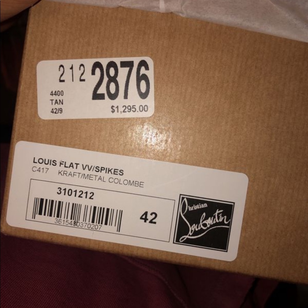 BRAND NEW LOUBS SZ 10 (45) 10/10 condition - Picture 4 of 5